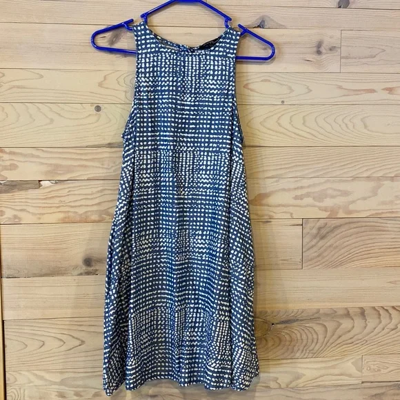 velvet heart denim dress Collette Blue Dress M / 609 Mill Valley
